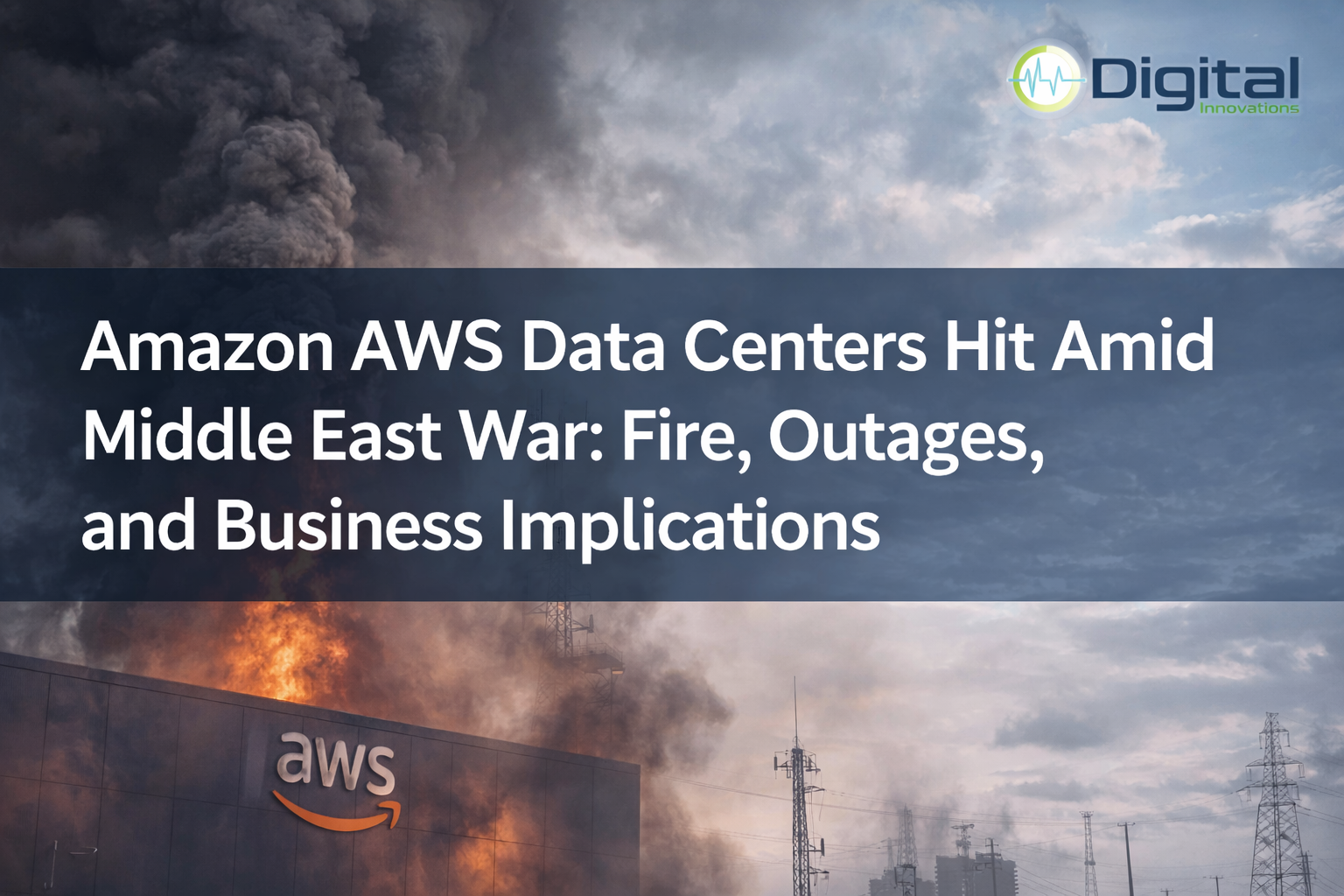 Amazon AWS Data Centers Hit Amid Middle East War: Fire, Outages, and Business Implications