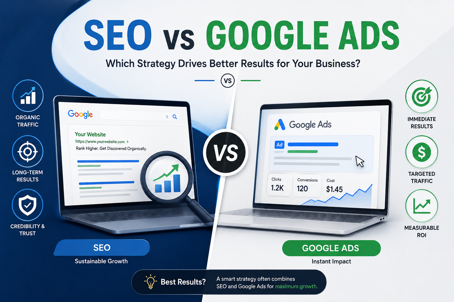 SEO vs Google Ads
